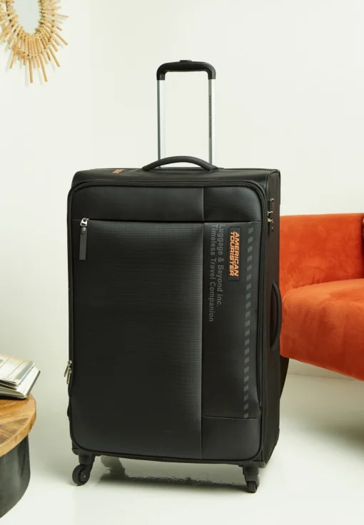 American Tourister Marina Soft Luggage Black - Image 3