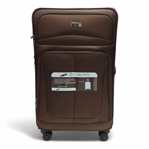 Carlton Uk soft 4 pc fiber base luggage trolley karachi pakistan