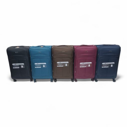 Carlton Uk soft 4 pc fiber base luggage trolley karachi pakistan