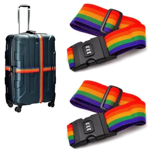 LUGGAGE PASSWORD LOCK STRAP BELT - Image 4