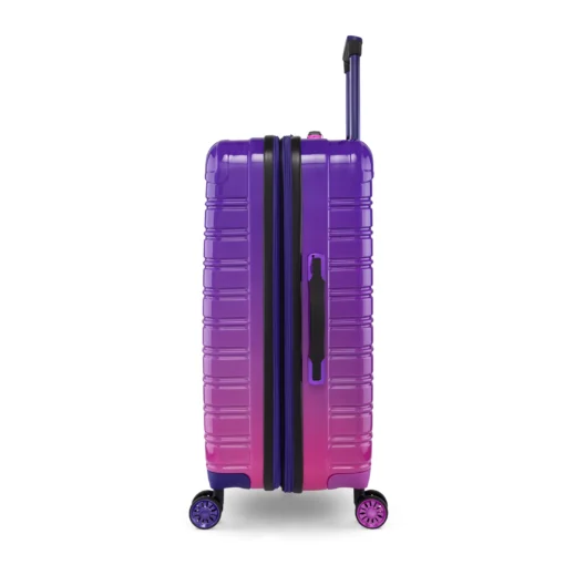 iFLY Hard Sided Fibertech Printed Luggage, Midnight Berry - Image 5