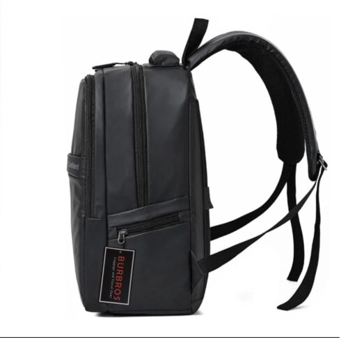 BURBROS Confident Waterproof Backpack Multi-pocket 15.6 Inch Laptop Bag Student Bag - Image 3