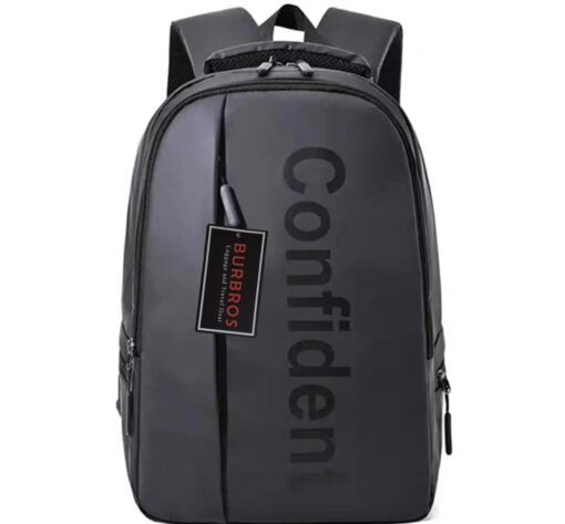 BURBROS Confident Waterproof Backpack Multi-pocket 15.6 Inch Laptop Bag Student Bag Shoulder Bag - Image 4