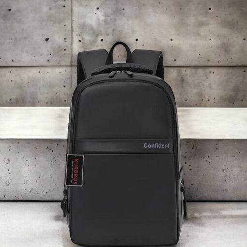 BURBROS Confident Waterproof Backpack Multi-pocket 15.6 Inch Laptop Bag Student Bag