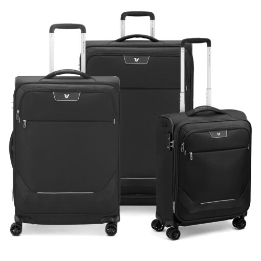 RONCATO JOY Expandable Luggage Trolley Blue - Image 9