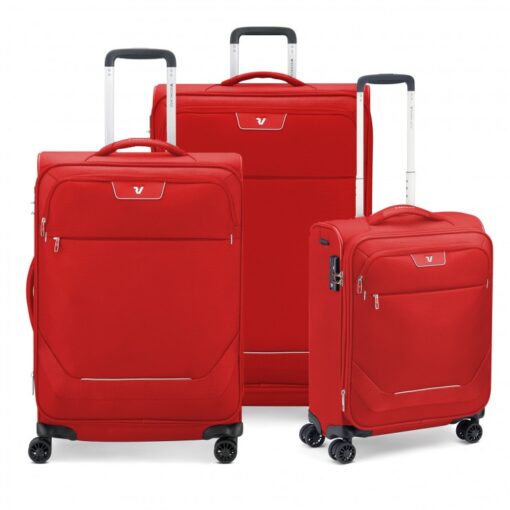 RONCATO JOY Expandable Luggage Trolley Blue - Image 11