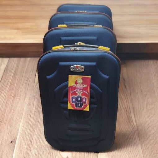 Carlton Pk Softside 2 wheel Trolley Bag 4 pc Set