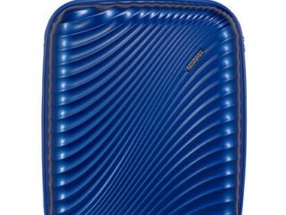 AMERICAN TOURISTER Jetglam Spinner Double Roller 4 wheels Metallic Blue