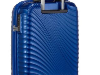 AMERICAN TOURISTER Jetglam Spinner Double Roller 4 wheels Metallic Blue - Image 8