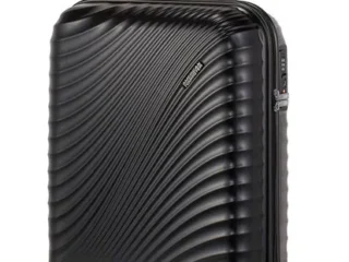 AMERICAN TOURISTER Jetglam Spinner Double Roller 4 wheels Metallic Black - Image 9