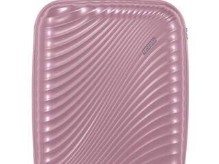 AMERICAN TOURISTER Jetglam Spinner Double Roller 4 wheels Baby Pink - Image 3