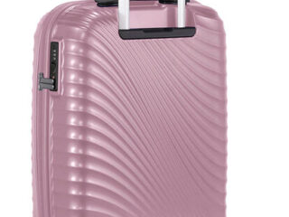 AMERICAN TOURISTER Jetglam Spinner Double Roller 4 wheels Baby Pink - Image 8