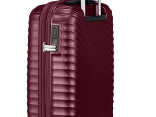 AMERICAN TOURISTER Jetglam Spinner Double Roller 4 wheels Grape Maroon - Image 7