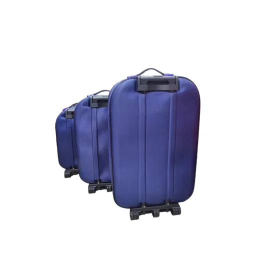 Cat Fancy 2 Wheel 3 Piece Trolley Bag - Image 4