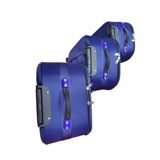 Cat Fancy 2 Wheel 3 Piece Trolley Bag - Image 5