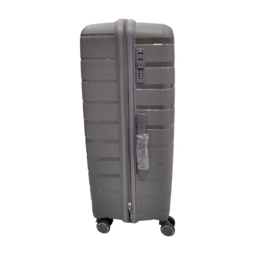 Burbros Quadralite Series 4 pc Set Luggage Trolley Grey - Image 8