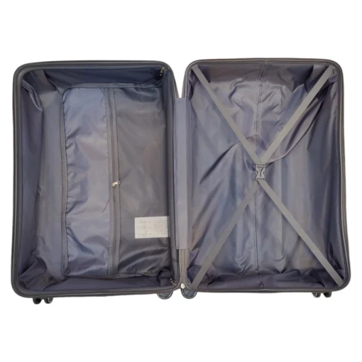 Burbros Quadralite Series 4 pc Set Luggage Trolley Grey - Image 2