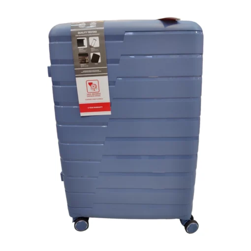 Burbros Quadralite Series 4 pc Set Luggage Trolley Blue - Image 5