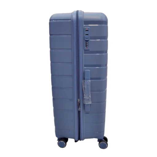 Burbros Quadralite Series 4 pc Set Luggage Trolley Blue - Image 6
