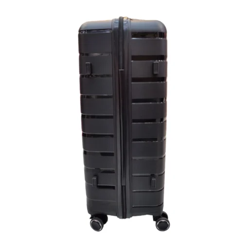 Burbros Quadralite Series 4 pc Set Luggage Trolley Black - Image 6