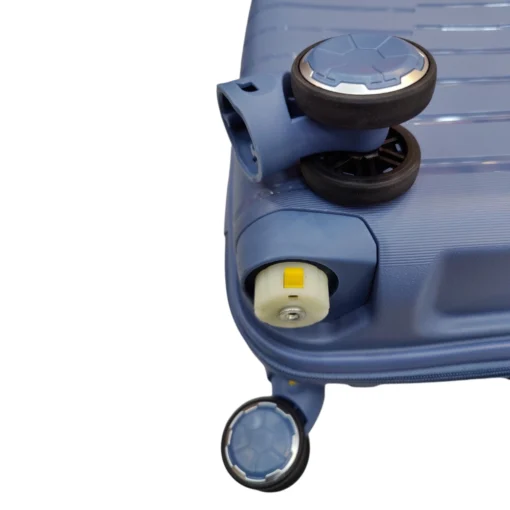 Burbros Quadralite Series 4 pc Set Luggage Trolley Blue - Image 10