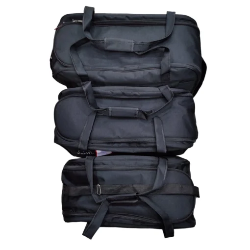 Pacific Foam Lined Handbag Set Black - Image 3