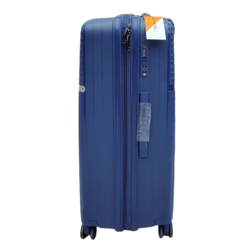 Polo World Polypropylene Hardcase Luggage Trolley Set Orange - Image 6