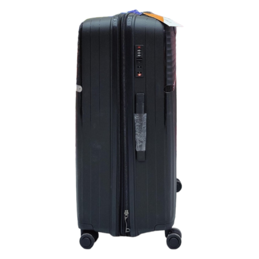 Polo World Polypropylene Hardcase Luggage Trolley Set Black - Image 5