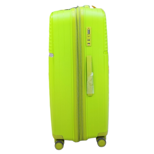 Polo World Polypropylene Hardcase Luggage Trolley Set Green - Image 5