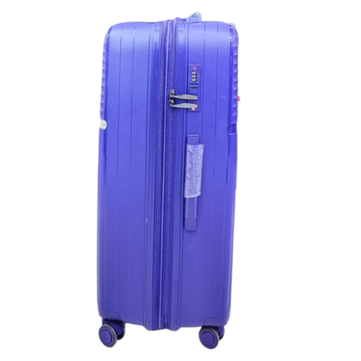 Polo World Polypropylene Hardcase Luggage Trolley Set Light Blue - Image 4