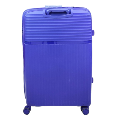 Polo World Polypropylene Hardcase Luggage Trolley Set Light Blue - Image 5