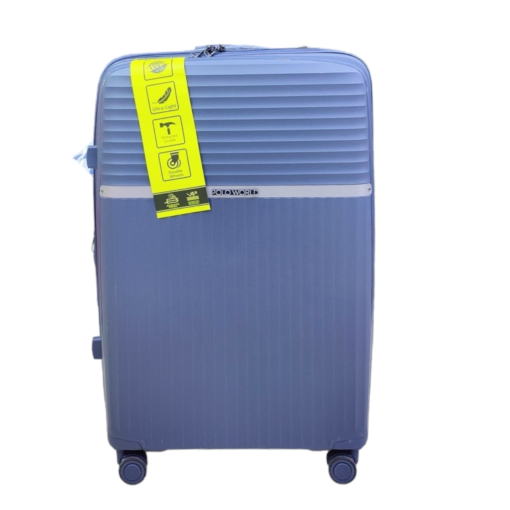 Polo World Polypropylene Hardcase Luggage Trolley Set Grey - Image 4