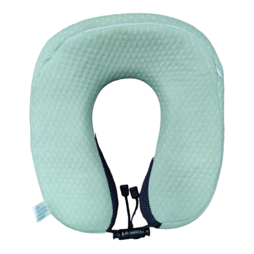 Burbros Neck Pillow Memory Foam Light Green - Image 3