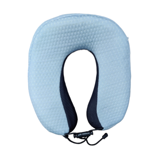 Burbros Neck Pillow Memory Foam Light Blue - Image 3