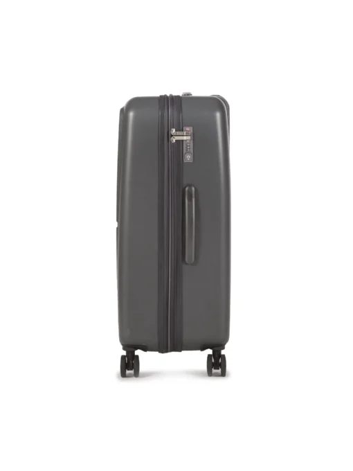 Elle Paris CHIC Polycarbonate Fashion Luggage Black - Image 4