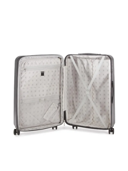 Elle Paris CHIC Polycarbonate Fashion Luggage Black - Image 6
