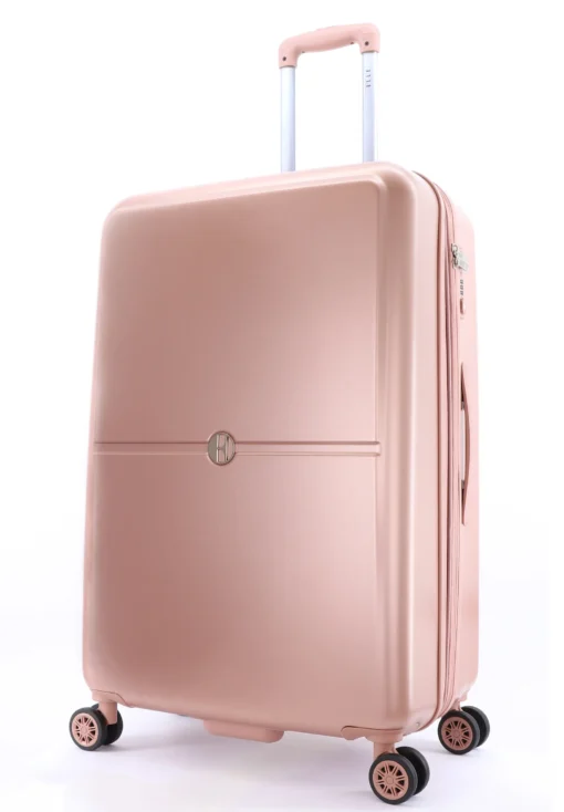 Elle Paris CHIC Polycarbonate Fashion Luggage Rose - Image 4