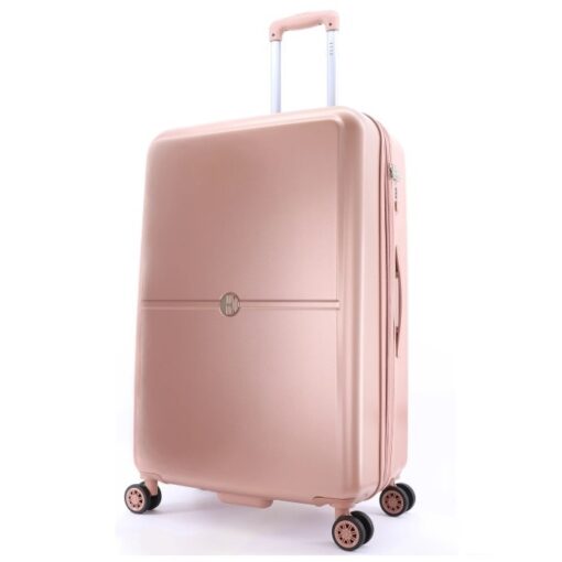 Elle Paris CHIC Polycarbonate Fashion Luggage Rose