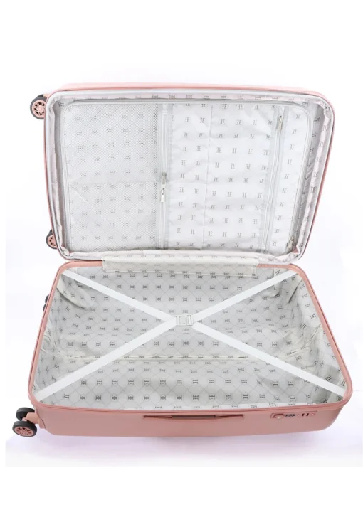 Elle Paris CHIC Polycarbonate Fashion Luggage Rose - Image 5