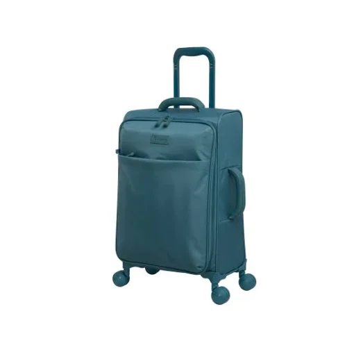 IT Luggage Lustrous Softside Trolley Harbor Blue