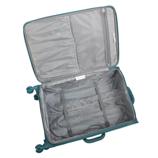 IT Luggage Lustrous Softside Trolley Harbor Blue - Image 2