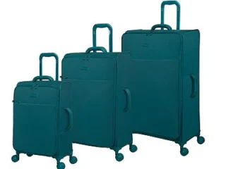 IT Luggage Lustrous Softside Trolley Harbor Blue - Image 8