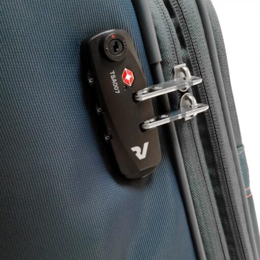 RONCATO SPEED Expandable Luggage Trolley Verdi Blue - Image 6
