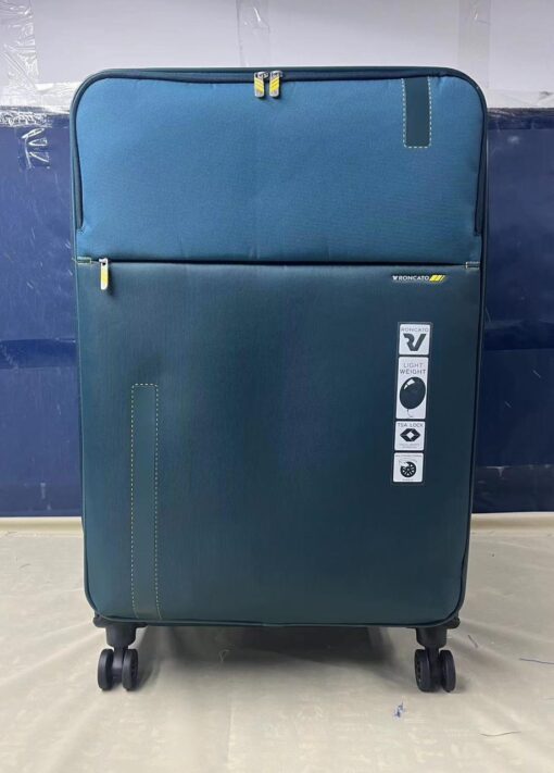 RONCATO SPEED Expandable Luggage Trolley Verdi Blue - Image 7