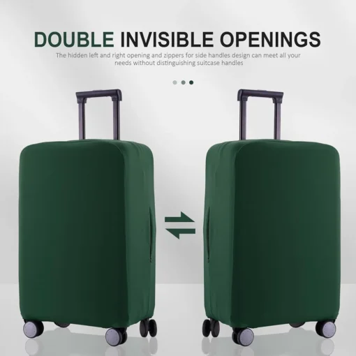 Burbros Lycra soft Spandix cover Luggage premium stretchable material