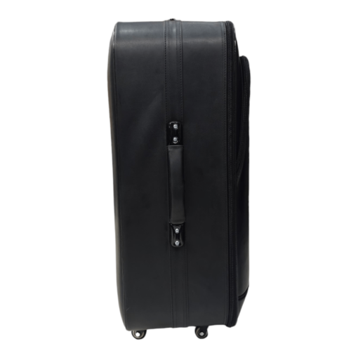 Burbros Leatherite Series 3 pc Set Luggage Trolley Maroon - Image 4