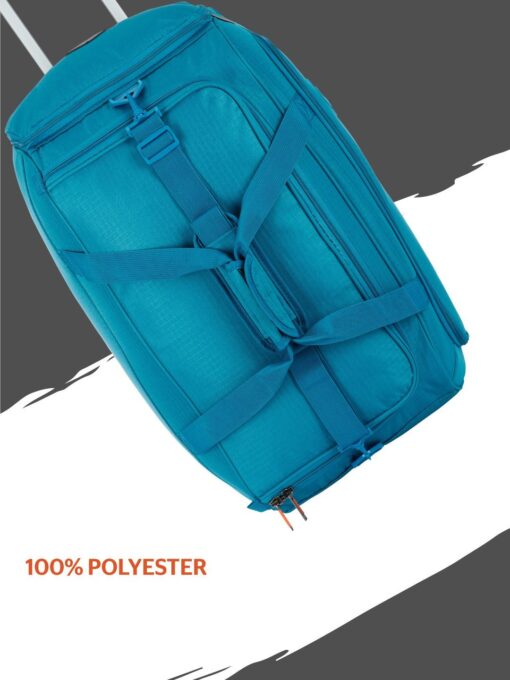 Altaz Wildcraft Duffel Bag Trolley Green - Image 13