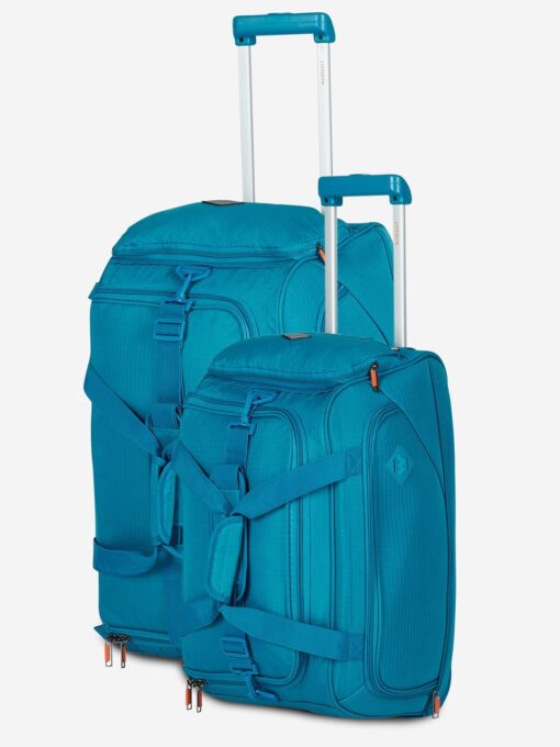 Altaz Wildcraft Duffel Bag Trolley Green - Image 8