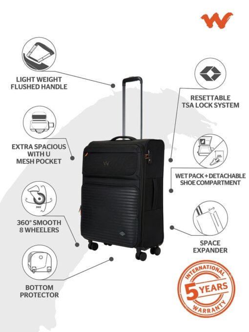 Wildcraft Octane Soft Trolley Bag - Image 5